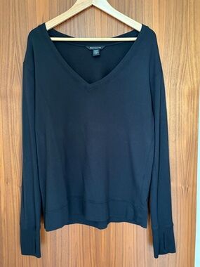 Athleta V Neck Sweatshirt